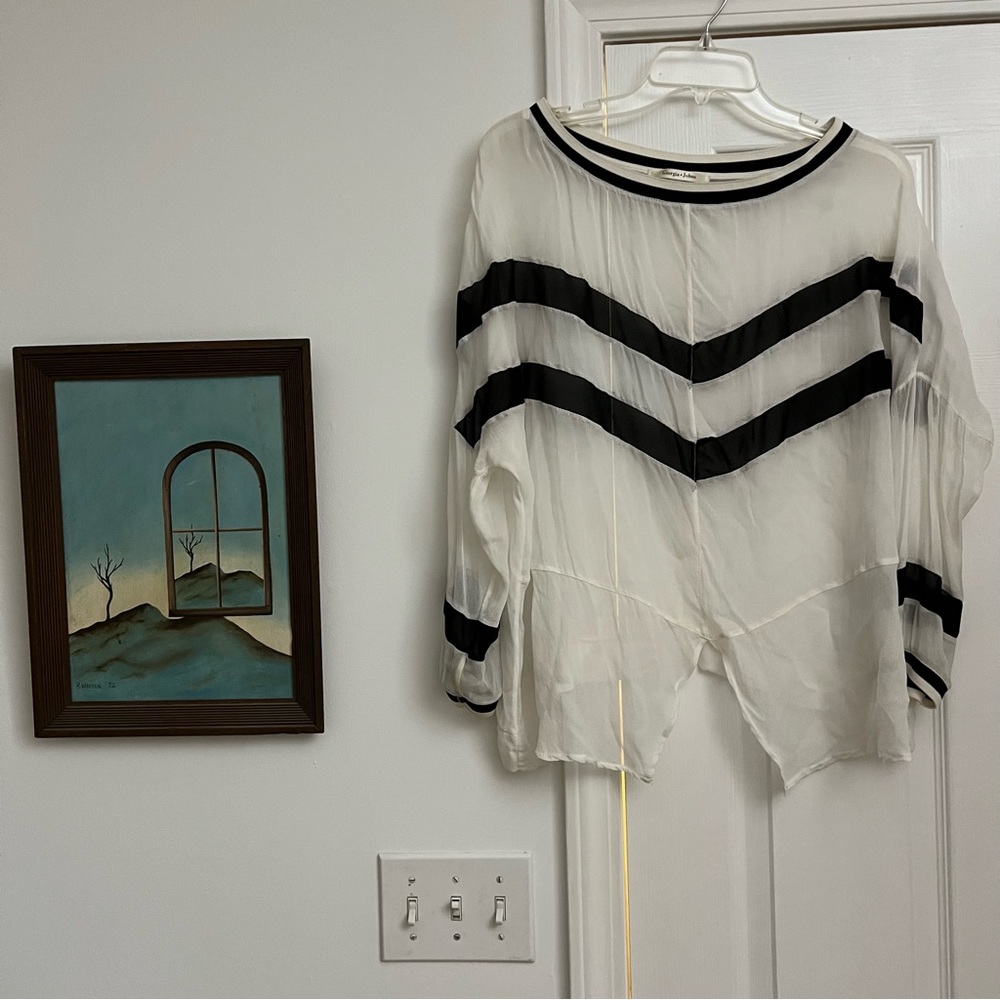 Sheer Italian Blouse